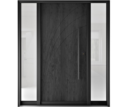 FR20H - Single Entry Door with two Sidelites 