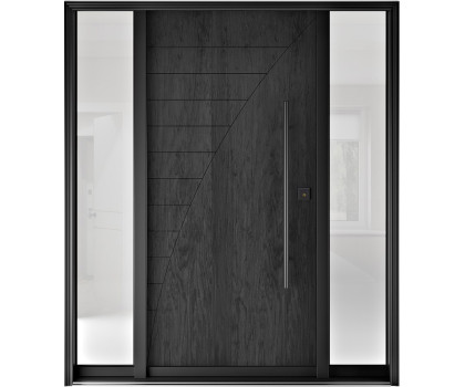 FR20I - Single Entry Door with two Sidelites 