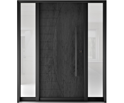 FR20J - Single Entry Door with two Sidelites 