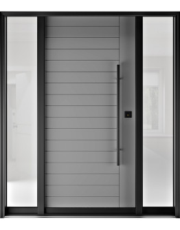 FR20L - Single Entry Doors with two Sidelites 
