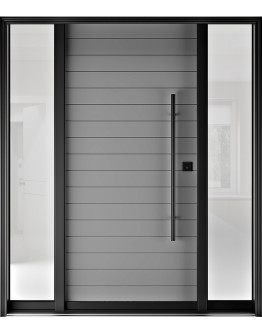 FR20M - Single Entry Doors with two Sidelites 