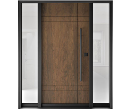 FR20N - Single Entry Doors with two Sidelites 