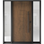 FR20O - Single Entry Doors with two Sidelites 