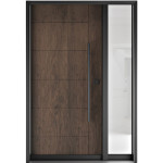 FR20 - Single Entry Door with Sidelite Right 