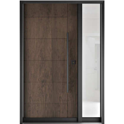 FR20 - Single Entry Door with Sidelite Right 