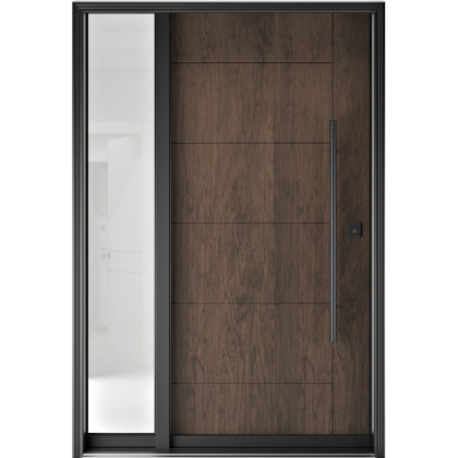 FR20 - Single Entry Door with Sidelite Left 