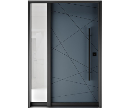 AR25 - Single Entry Door with Sidelite Left 