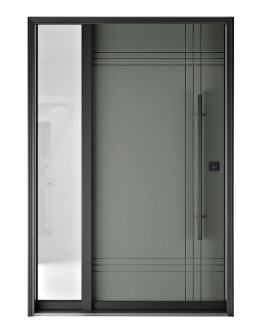 FR20 New 10 - Single Entry Door with Sidelite Left 