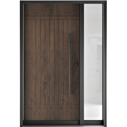 FR20 New 11 - Single Entry Door with Sidelite Right