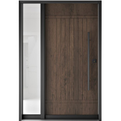 FR20 New 11 - Single Entry Door with Sidelite Left 