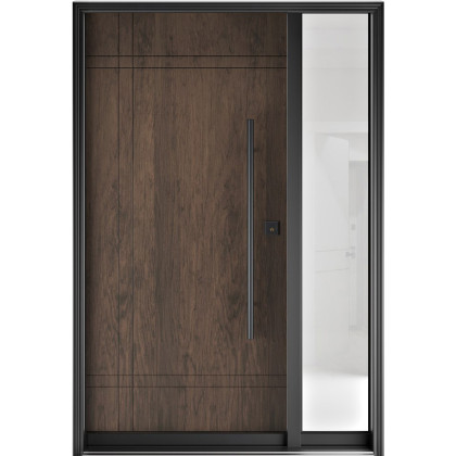 FR20 New 12 - Single Entry Door with Sidelite Right 
