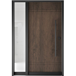 FR20 New 12 - Single Entry Door with Sidelite Left