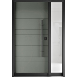 FR20 New 1 - Single Entry Door with Sidelite Right