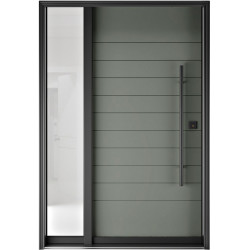 FR20 New 1 - Single Entry Door with Sidelite Left