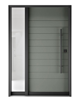 FR20 New 1 - Single Entry Door with Sidelite Left