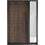 FR20 New 2 - Single Entry Door with Sidelite Right