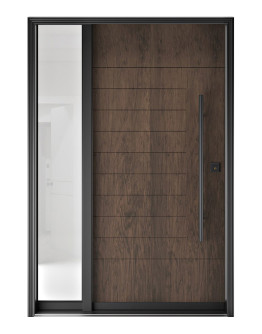 FR20 New 2 - Single Entry Door with Sidelite Left