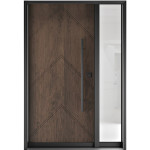 FR20 New 4 - Single Entry Door with Sidelite Right 