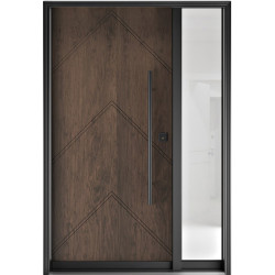 FR20 New 4 - Single Entry Door with Sidelite Right 