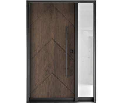 FR20 New 4 - Single Entry Door with Sidelite Right 