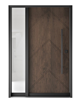 FR20 New 4 - Single Entry Door with Sidelite Left