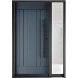 FR20 New 6 - Single Entry Door with Sidelite Right 