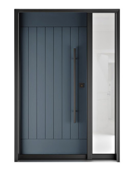 FR20 New 6 - Single Entry Door with Sidelite Right 