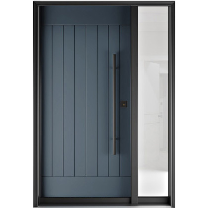 FR20 New 6 - Single Entry Door with Sidelite Right 