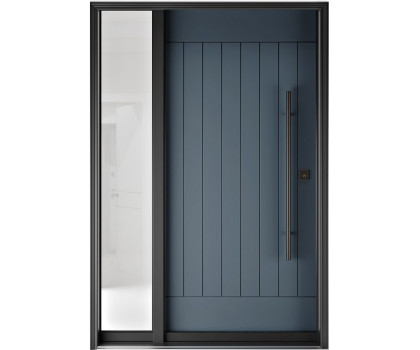 FR20 New 6 - Single Entry Door with Sidelite Left 