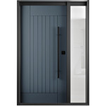 FR20 New 7 - Single Entry Door with Sidelite Right 