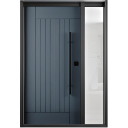 FR20 New 7 - Single Entry Door with Sidelite Right 