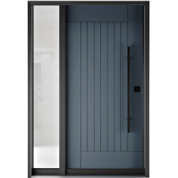 FR20 New 7 - Single Entry Door with Sidelite Left 