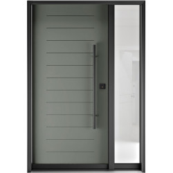 FR20R - Single Entry Door with Sidelite Right