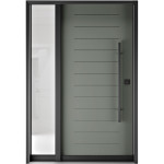 FR20R - Single Entry Door with Sidelite Left