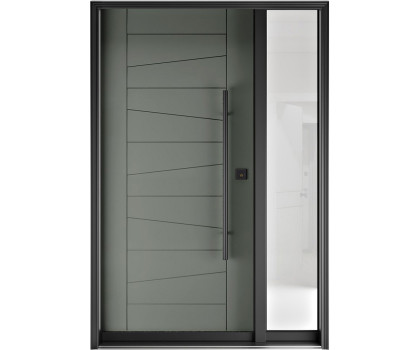 FR20S - Single Entry Door with Sidelite Right