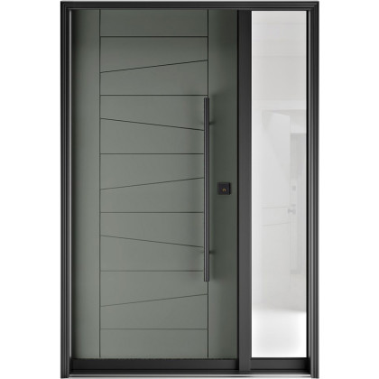 FR20S - Single Entry Door with Sidelite Right