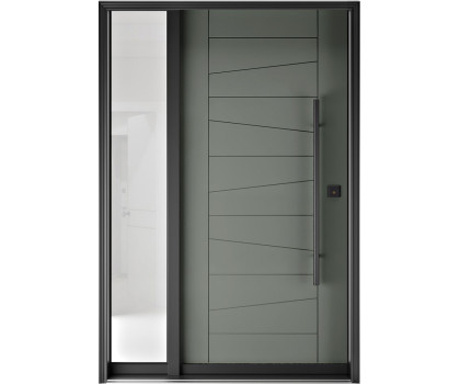 FR20S - Single Entry Door with Sidelite Left