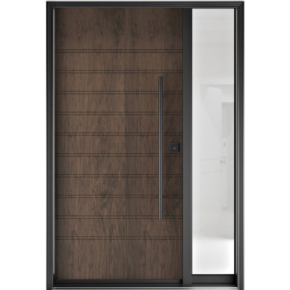 FR20 New 3 - Single Entry Door with Sidelite Right