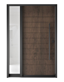 FR20 New 3 - Single Entry Door with Sidelite Left