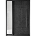 FR20B - Single Entry Door with Sidelite Left 