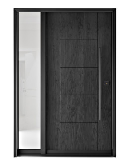 FR20B - Single Entry Door with Sidelite Left 