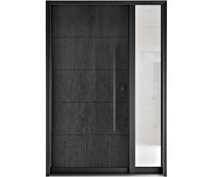 FR20C - Single Entry Door with Sidelite Right 