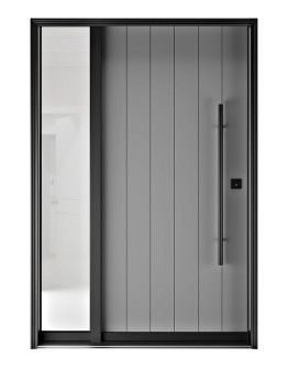 FR20E - Single Entry Door with Sidelite Left 