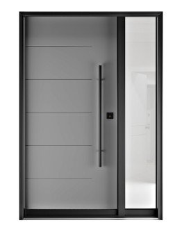 FR20G - Single Entry Door with Sidelite Right 