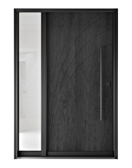 FR20H - Single Entry Door with Sidelite Left