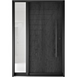 FR20I - Single Entry Door with Sidelite Left 