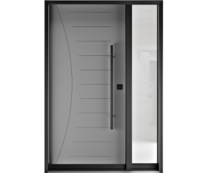 FR20K - Single Entry Door with Sidelite Right 