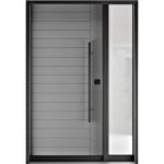 FR20L - Single Entry Door with Sidelite Right 