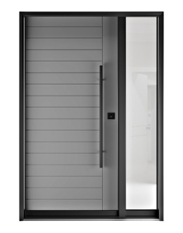 FR20L - Single Entry Door with Sidelite Right 