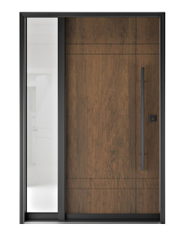 FR20N - Single Entry Door with Sidelite Left 